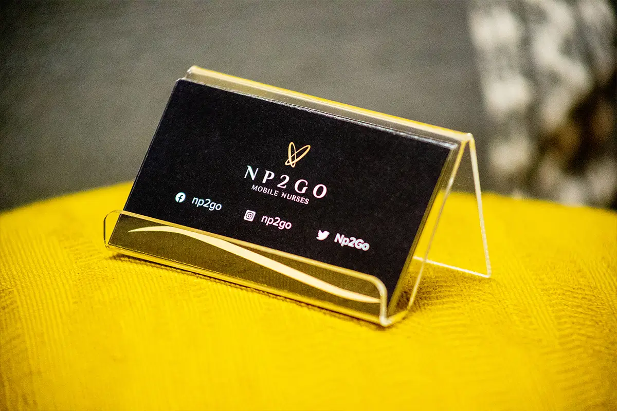 Weight Loss Oklahoma Clinic Business Card