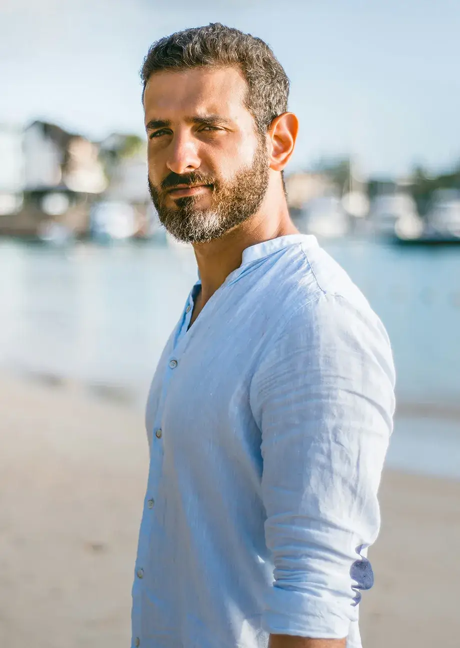 Man standing outside