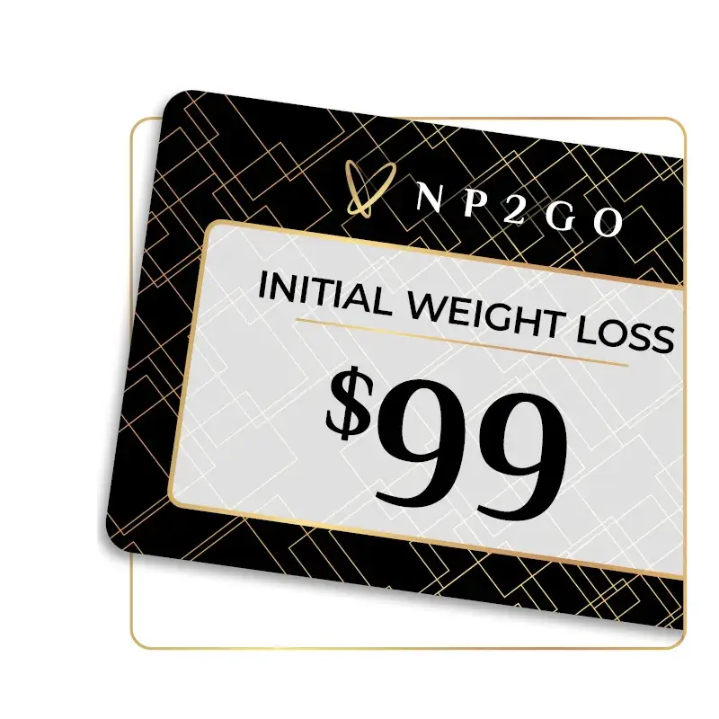 Initial-Weight Initial Weight Loss NP2GO gift card - $99