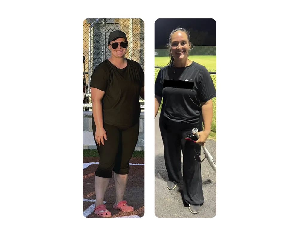 Kristen lost over 50 lbs. - NP2GO before after slide 5 2